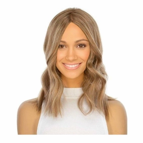 14" Topaz Lace Top Topper Medium Blonde