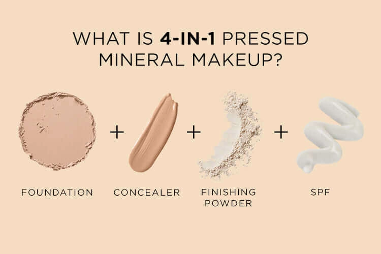 4-in-1 Pressed Mineral Makeup Foundation Mini