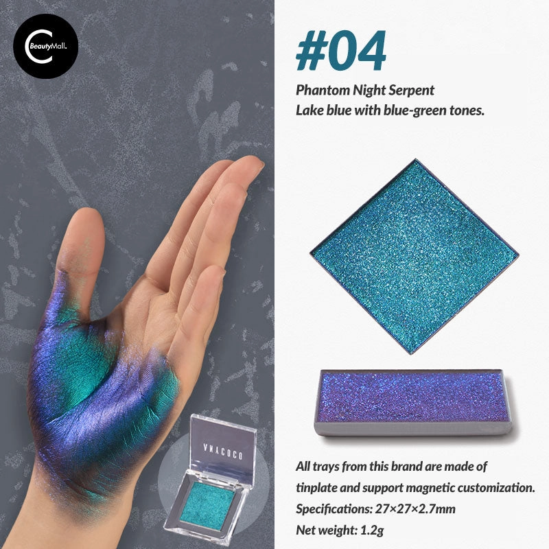 ANYCOCO Yujingzi Series – Photochromic Ultra-Glitter Mono Eyeshadow