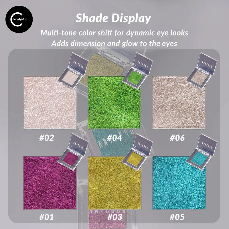 ANYCOCO Yujingzi Series – Photochromic Ultra-Glitter Mono Eyeshadow