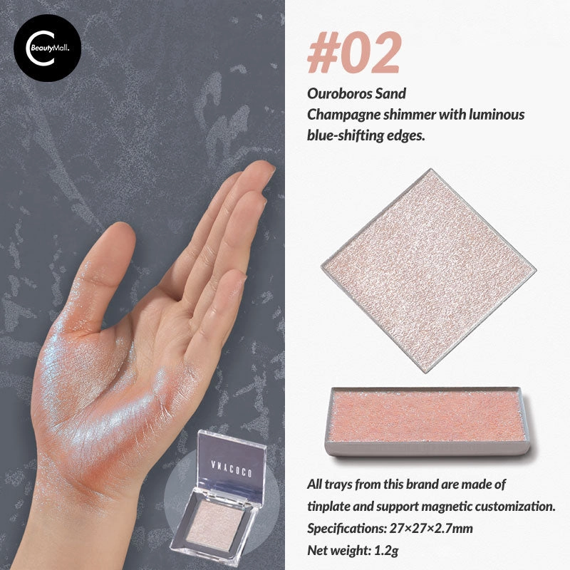 ANYCOCO Yujingzi Series – Photochromic Ultra-Glitter Mono Eyeshadow