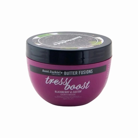 Aunt Jackie's Butter Fusions Tress Boost Blackberry & Castor Growth Masque - 8 oz