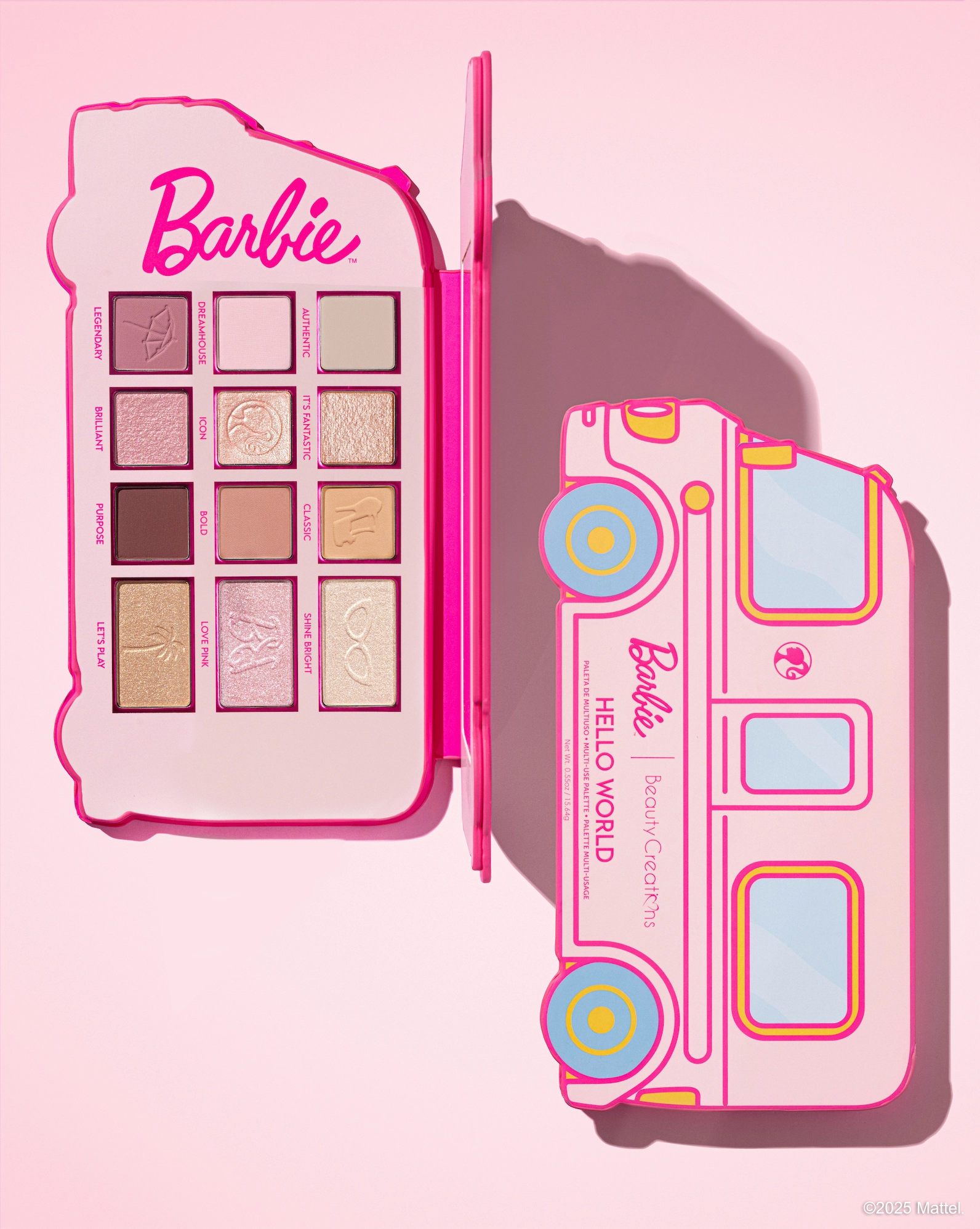 Barbie "Hello World" Shadow Palette