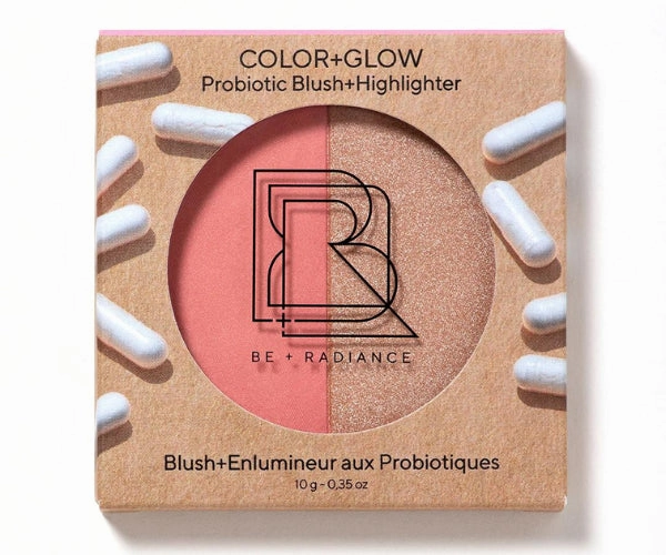 Be   Radiance COLOR GLOW Probiotic Blush Highlighter