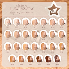 BEAUTY CREATIONS - FLAWLESS STAY FOUNDATION