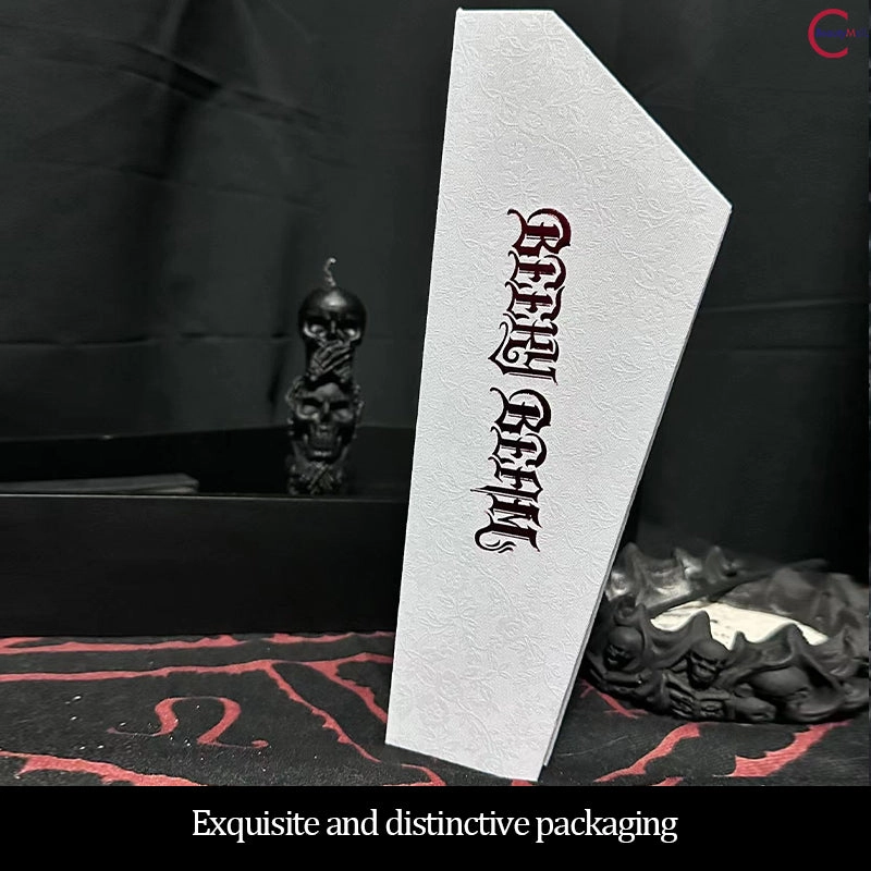 BEEKY BEAM "Resurrection" Thunder Crystal White Coffin Eye Shadow Palette