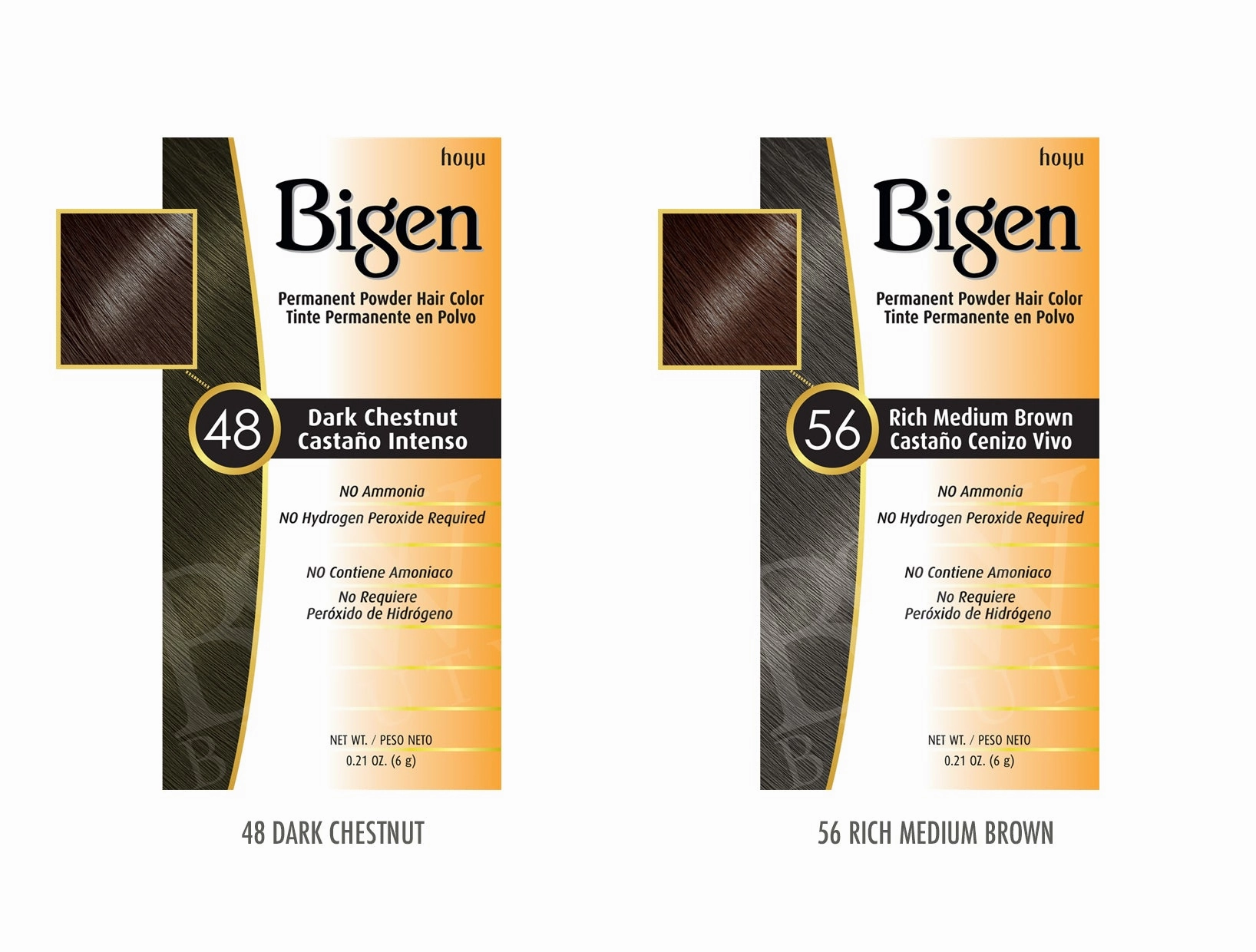 BIGEN PERMANENT POWDER HAIR COLOR