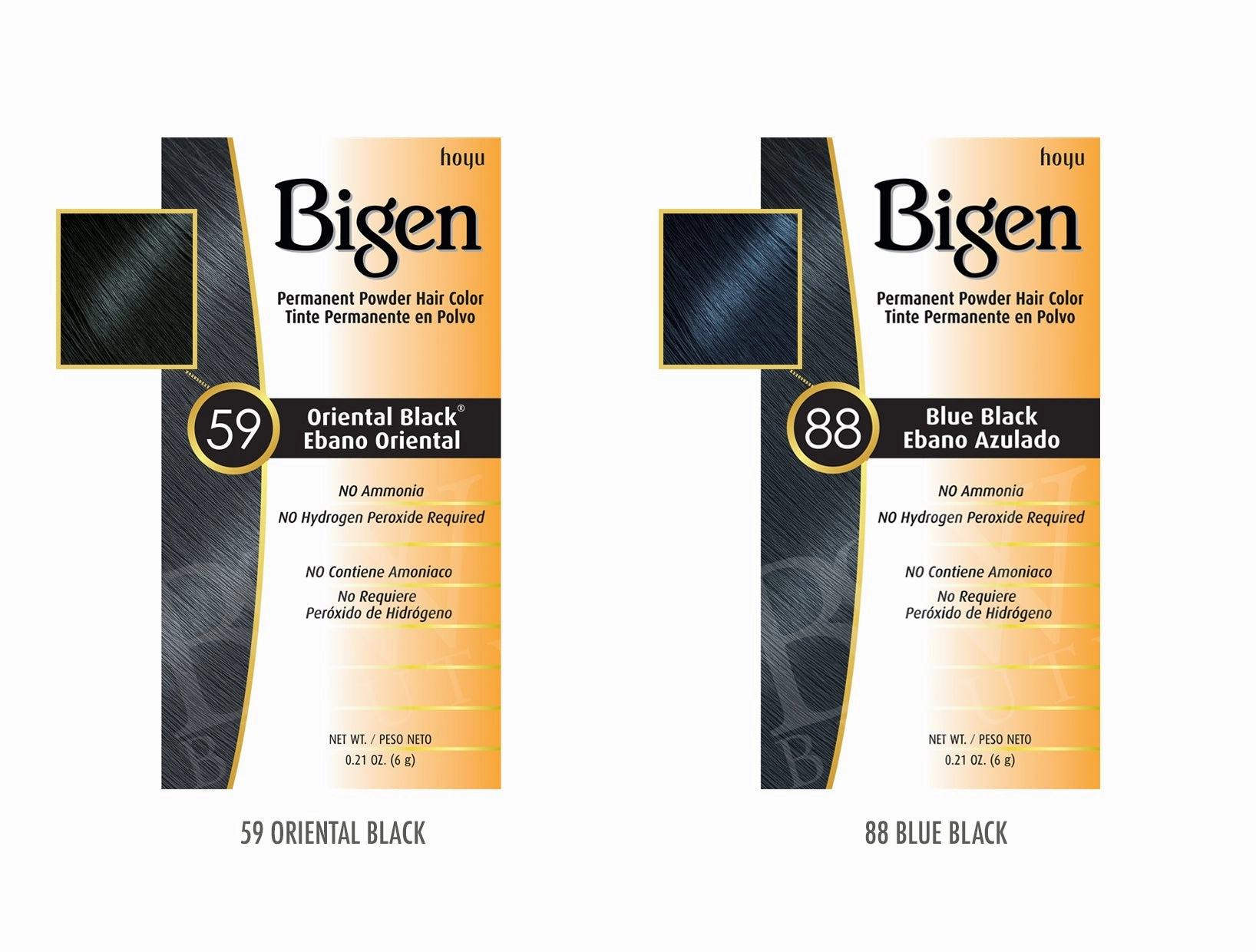 BIGEN PERMANENT POWDER HAIR COLOR