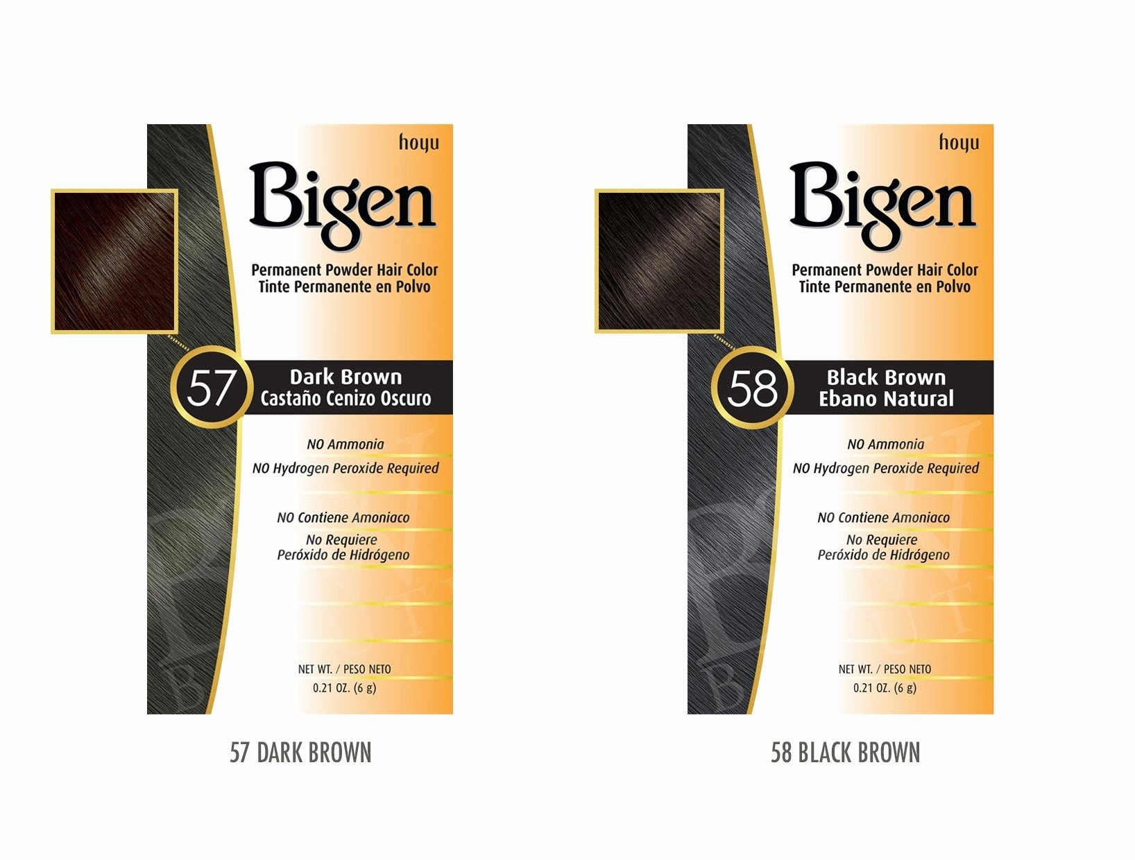 BIGEN PERMANENT POWDER HAIR COLOR
