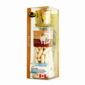 BILL Natural Sources® Facial Oil with Placenta Protein with Avocado & Vitamin E SPF15 Gelcaps