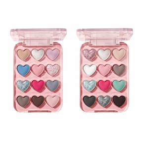 Biya Dream Ballet 12-Color Heart Eyeshadow Palette