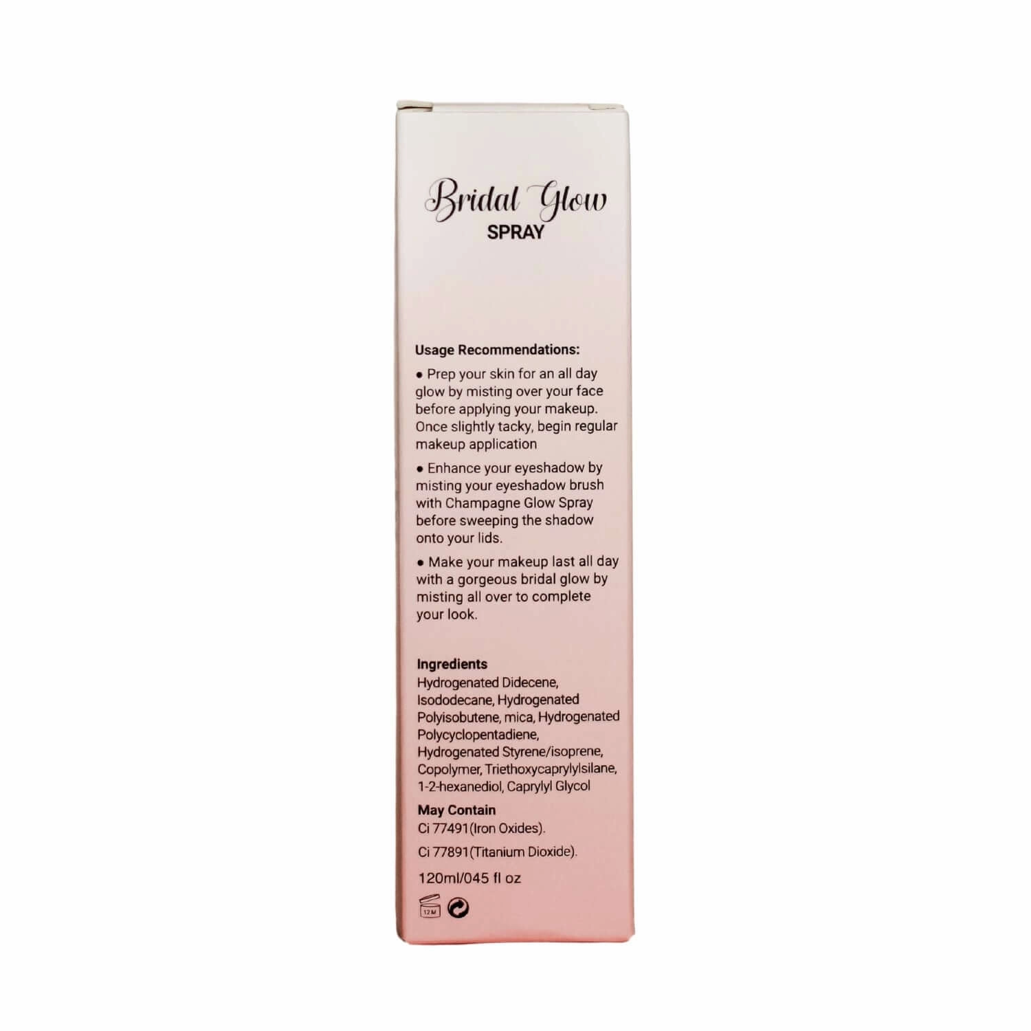 Bridal Glow Setting Spray | Long-Lasting Wedding Spray