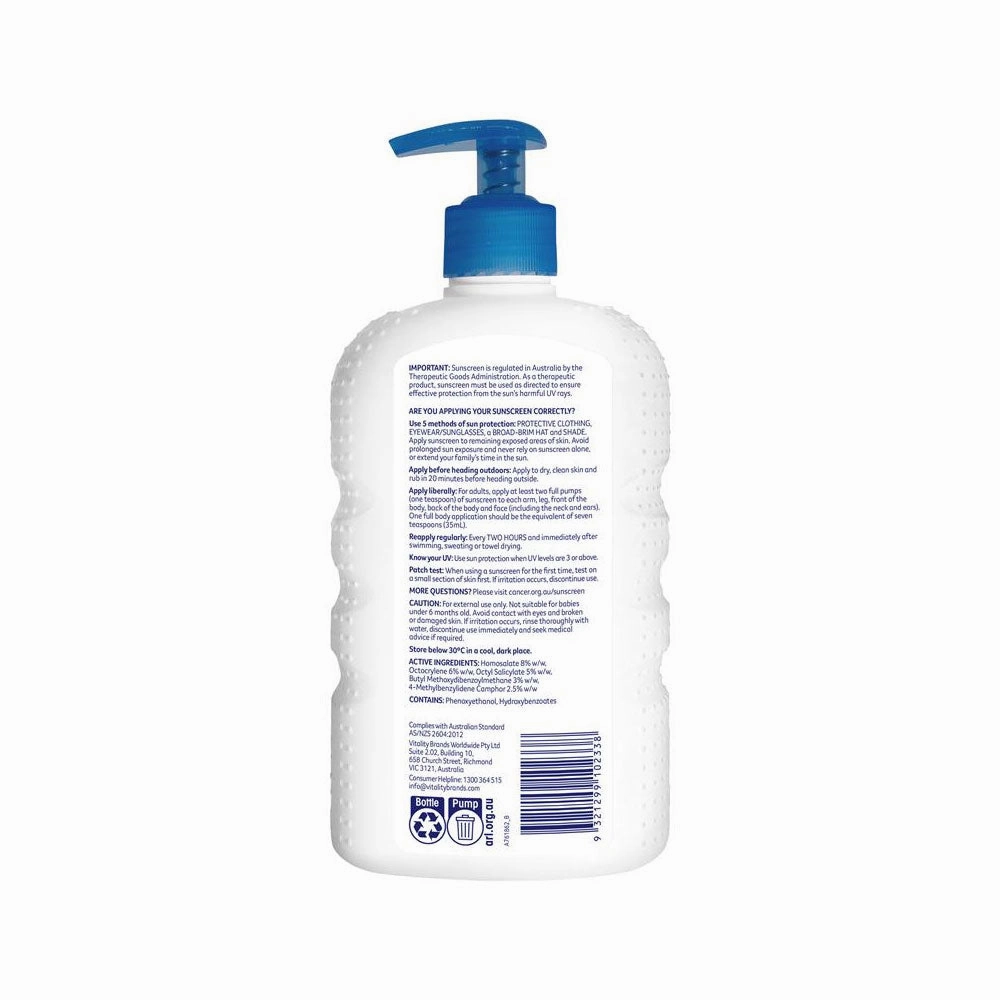Cancer Council Sunscreen Watersport SPF 50  500ml