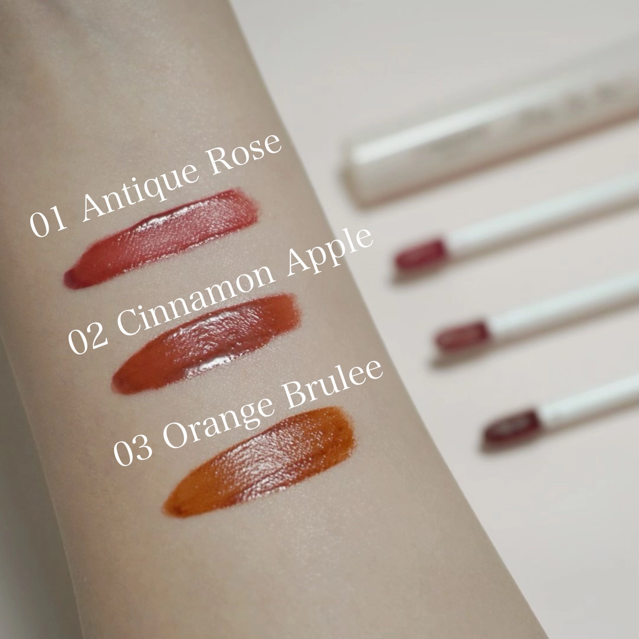 Canmake Juicy Lip Tint 01 Antique Rose