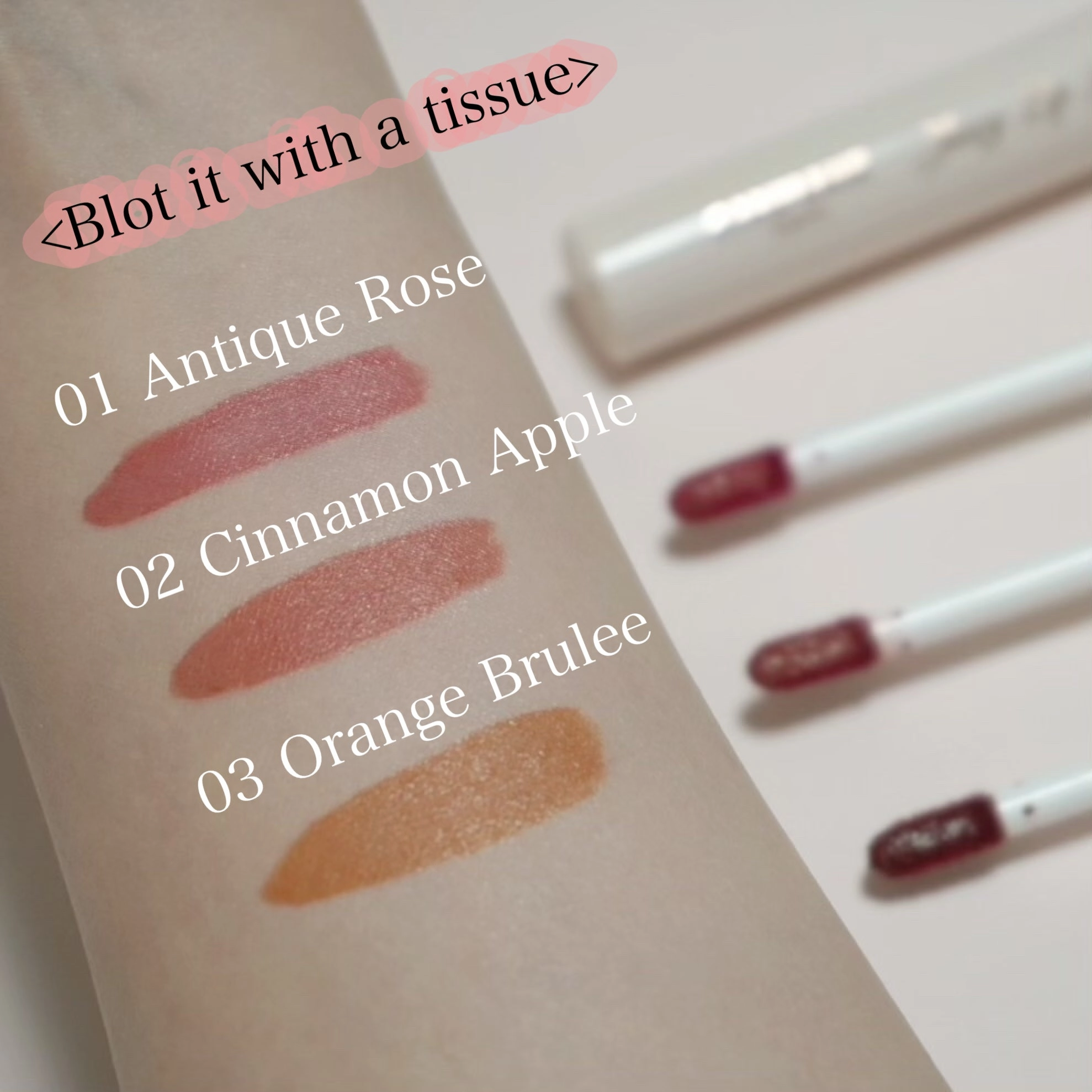 Canmake Juicy Lip Tint 01 Antique Rose