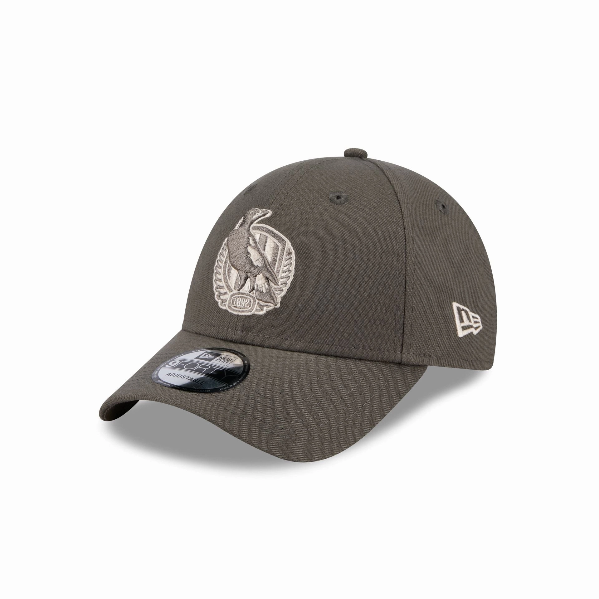 Collingwood Magpies AFL Supporter Dusty Charcoal 9FORTY Snapback