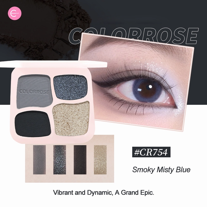 Colorrose Pocket-Sized 4-Color Eyeshadow Palette