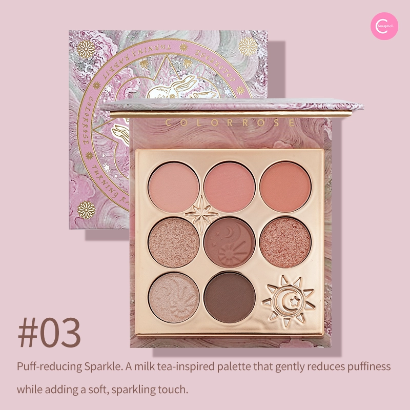 Colorrose Three Lifetimes Series 8-Color Eyeshadow Palette