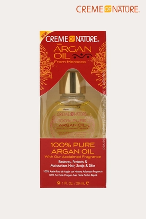 CREAM OF NATURE ARGAN OIL 100% PURE ARGAN OIL FROM MOROCCO 1oz