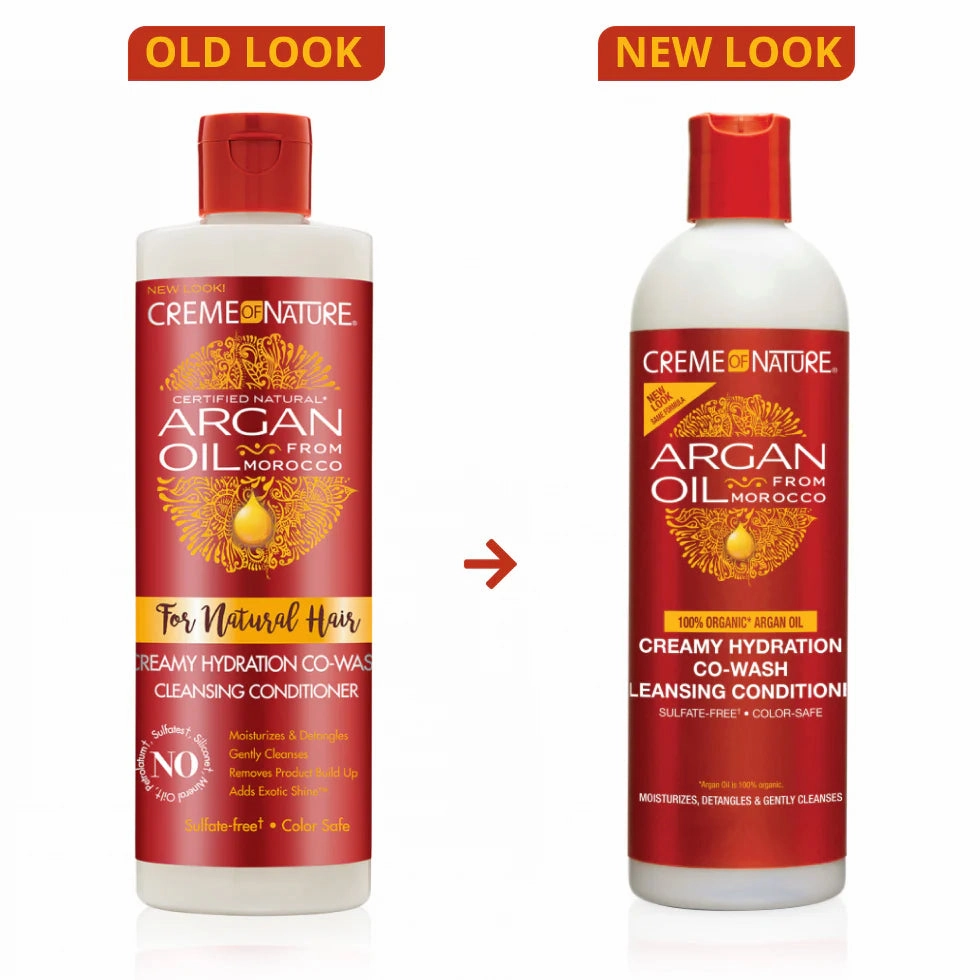 Creme of Nature for Natural Hair Argan Oil Co-Wash - 12 oz