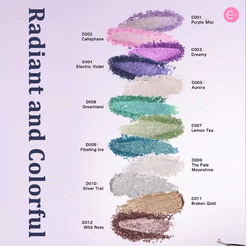 DE'LANCI Purple Passion DIY 4-Color Eyeshadow Palette