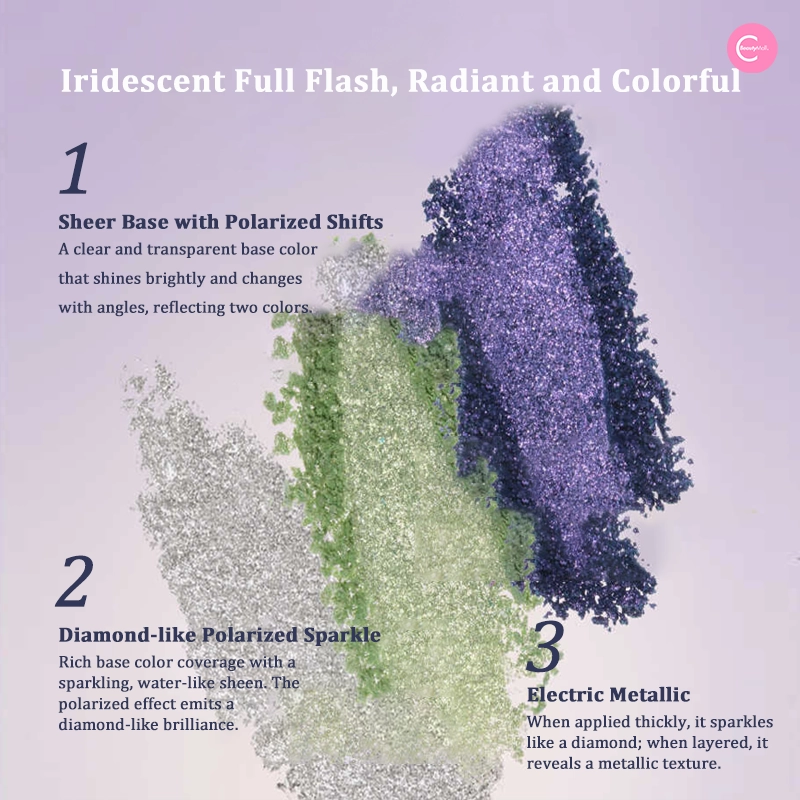 DE'LANCI Purple Passion DIY 4-Color Eyeshadow Palette
