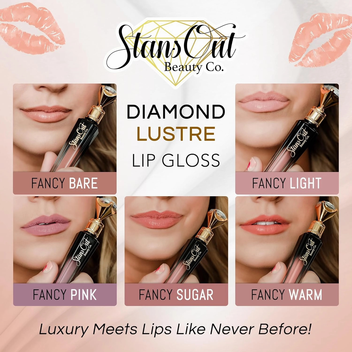 Diamond Lustre Lip Gloss | Non Sticky Formula