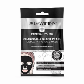 Dr Lewinn's Charcoal & Black Pearl Detoxifying Face Mask 20ml
