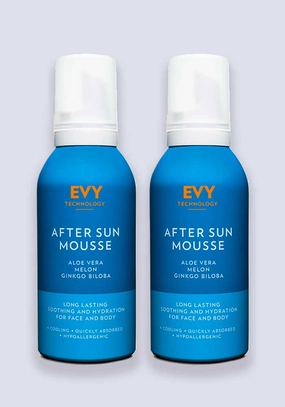 EVY Aftersun Mousse 150ml - 2 Pack Saver