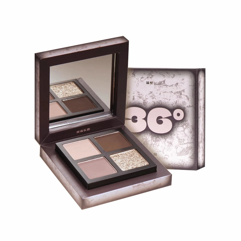 EXILEJOY Exile Paradise Temperature-Change Eyeshadow Palette - #36℃ (Gray & Pink)
