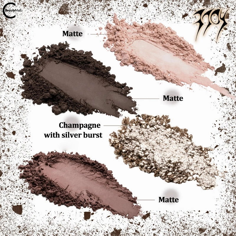 EXILEJOY Exile Paradise Temperature-Change Eyeshadow Palette - #36℃ (Gray & Pink)