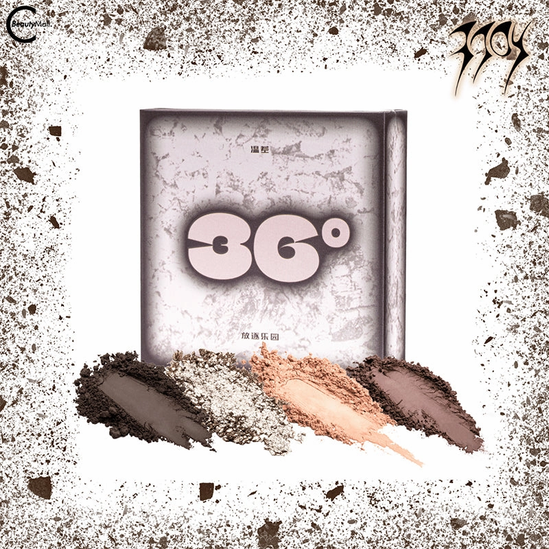 EXILEJOY Exile Paradise Temperature-Change Eyeshadow Palette - #36℃ (Gray & Pink)