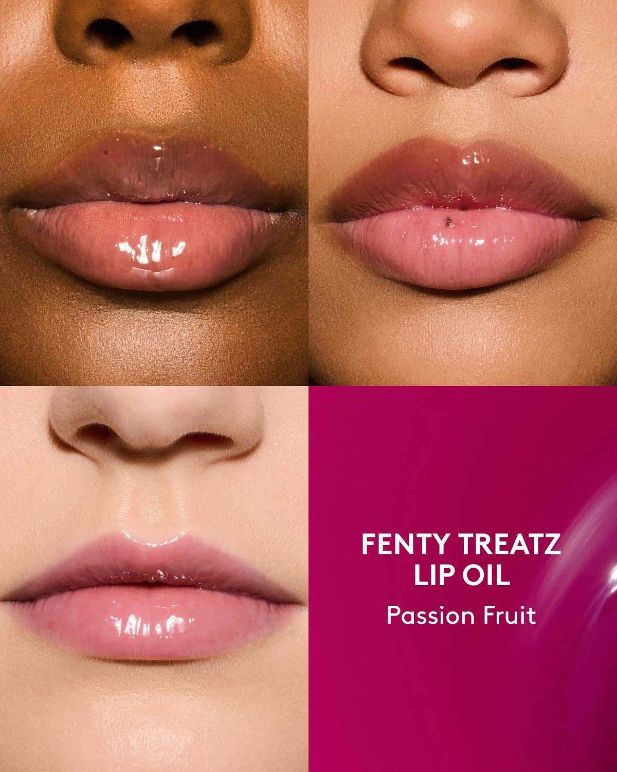 Fenty Treatz Hydrating   Strengthening Lip Oil — Passion Fruit