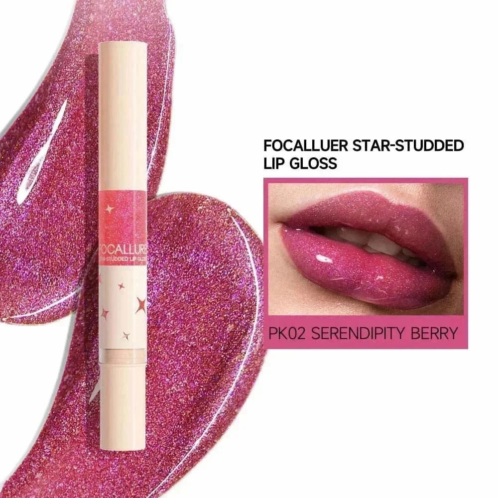 Focallure Star Studded Lip Gloss PK02 Serendipity Berry