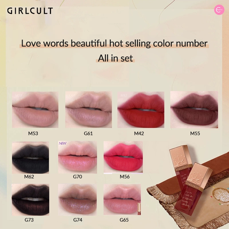 Girlcult Lover’s Whispers Gift Box: Lip Cream & Blush Set