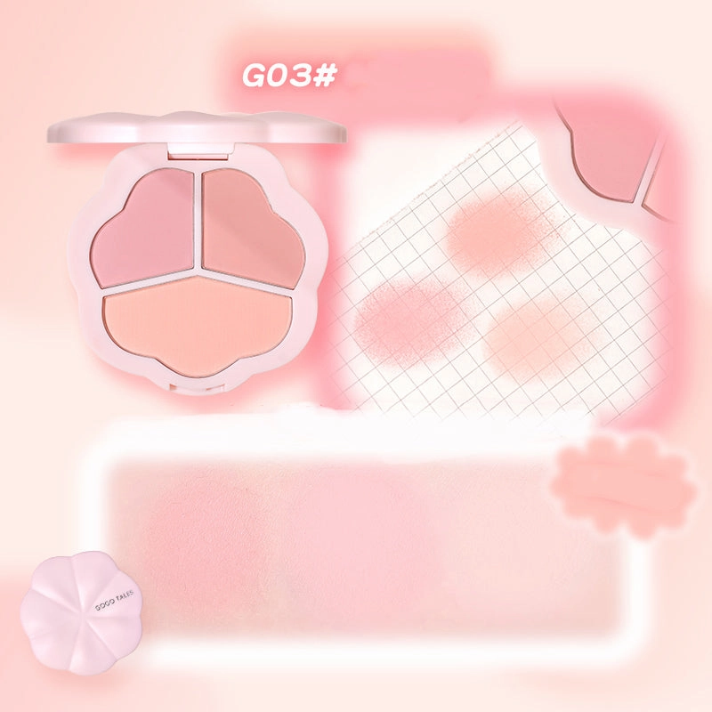 Gogotales Flower Mist Trio Blush Palette