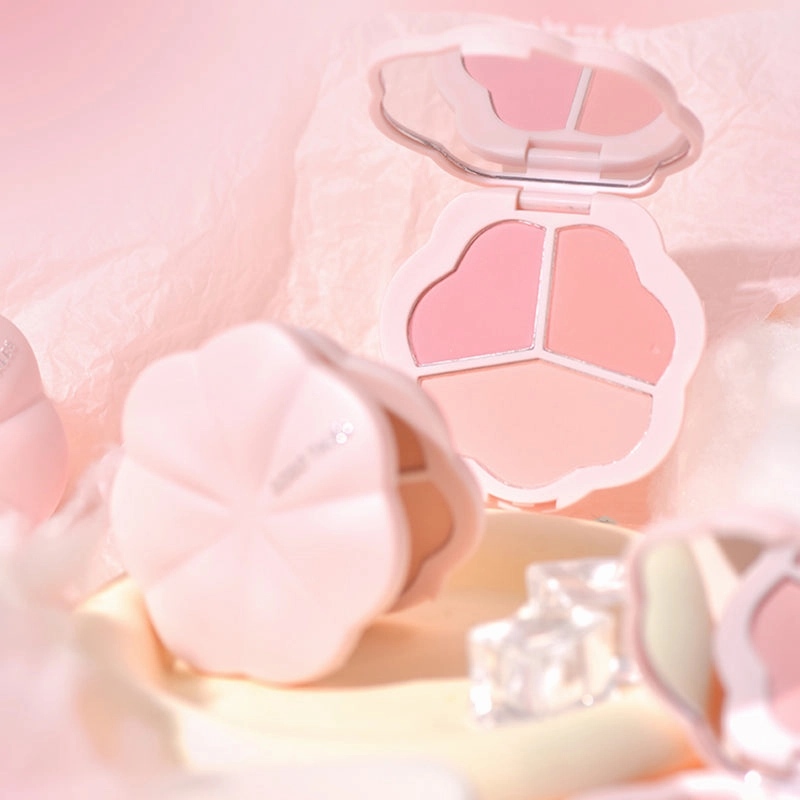 Gogotales Flower Mist Trio Blush Palette