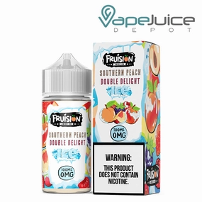 Iced Southern Peach Double Delight Fruision Juice Co 100ml