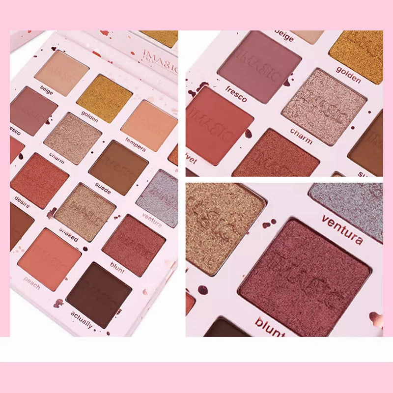 IMAGIC Misty Girl 16-Color Eyeshadow Palette