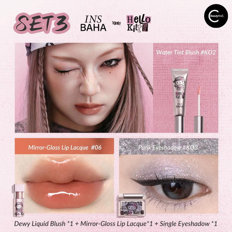 INSBAHA x Hello Kitty Limited Edition Duo Lip & Cheek Set