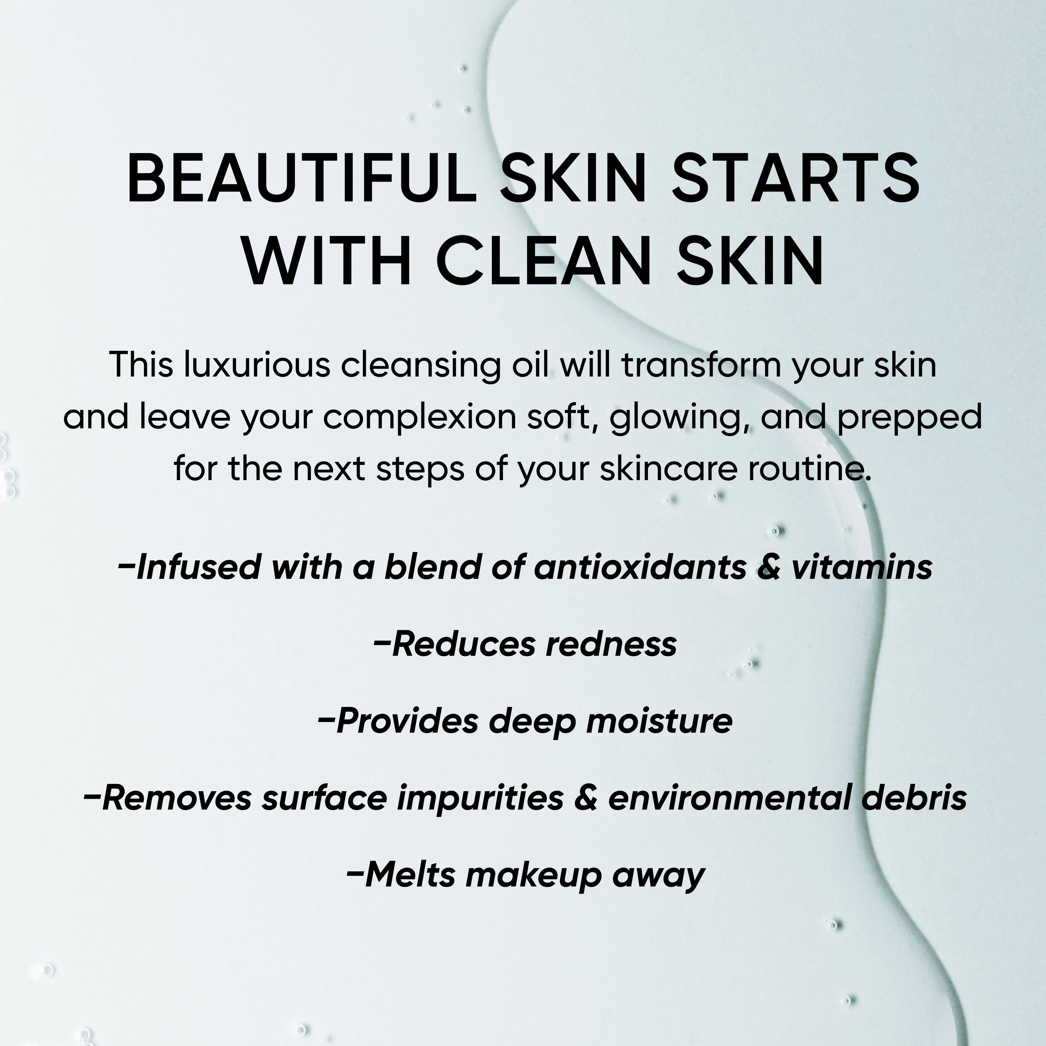 Instant Solutions Calming Cleansing Oil