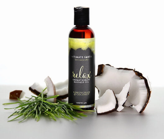 Intimate Earth Relax Aromatherapy Massage Oil