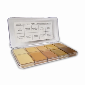 Jordane Cosmetics Total Tattoo Coverage Desert Yellow