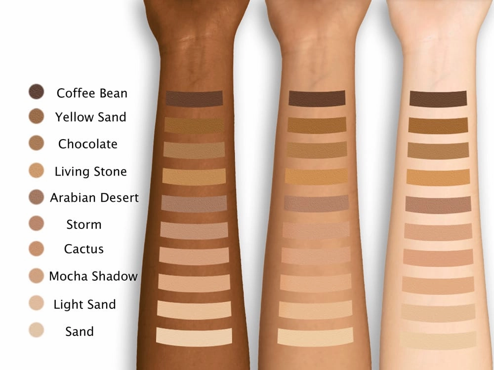 Jordane Cosmetics Total Tattoo Coverage Desert Yellow