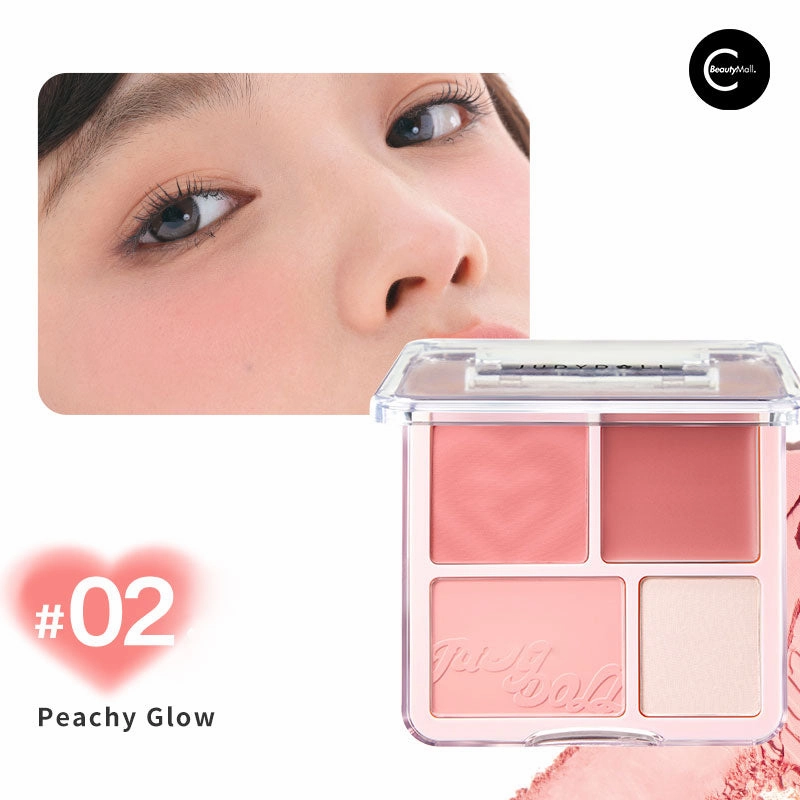 Judydoll Cheek & Highlighter Palette