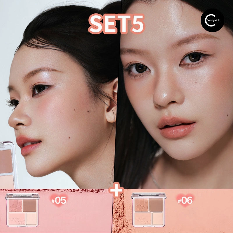 Judydoll Cheek & Highlighter Palette