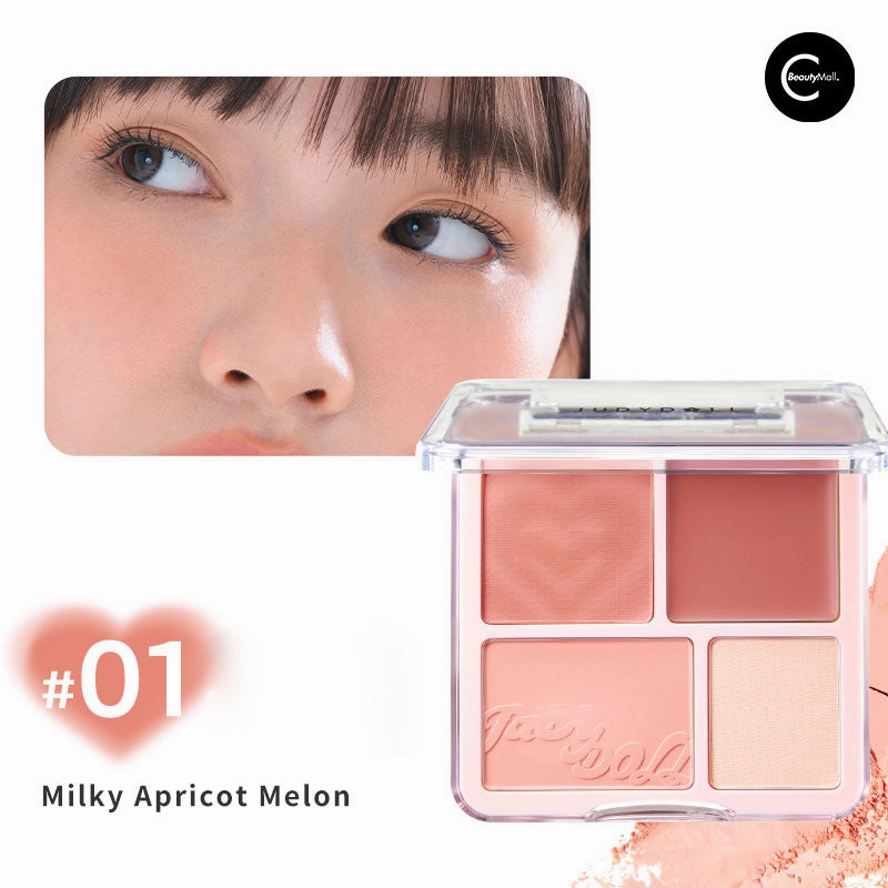 Judydoll Cheek & Highlighter Palette
