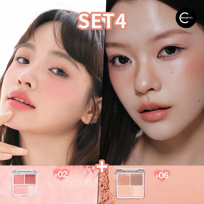 Judydoll Cheek & Highlighter Palette