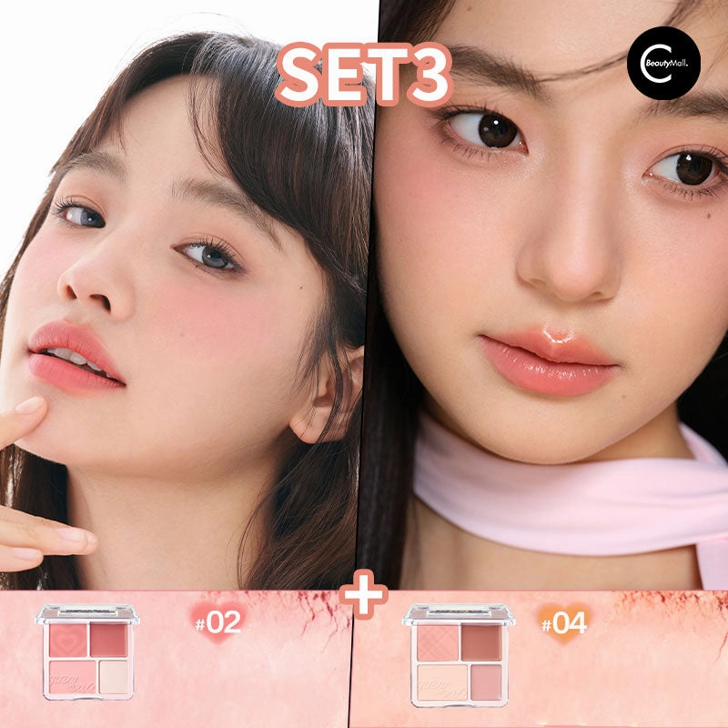 Judydoll Cheek & Highlighter Palette