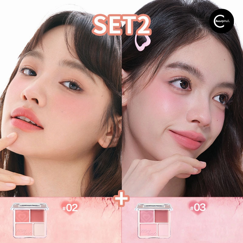 Judydoll Cheek & Highlighter Palette